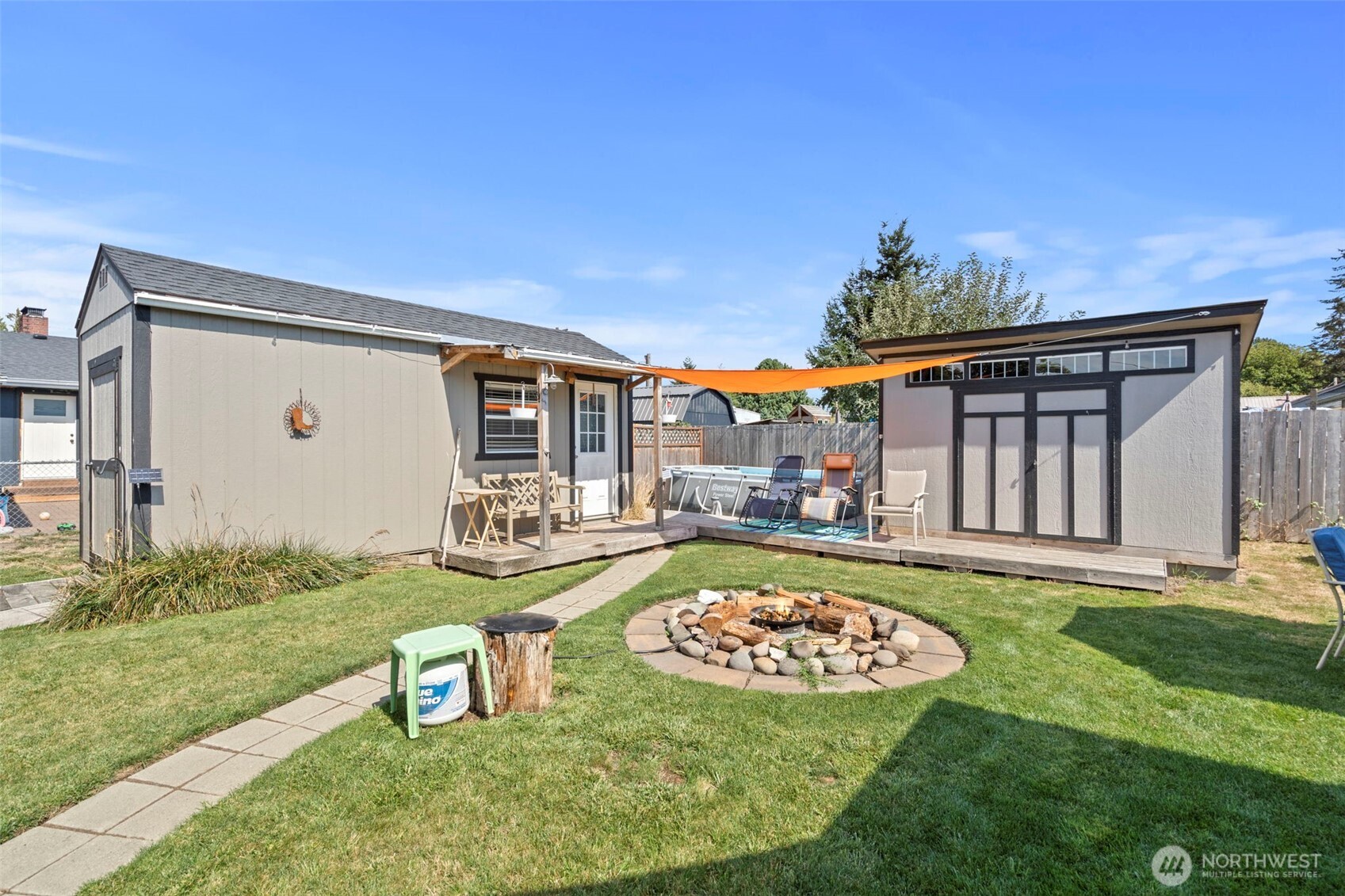 450 Cedar Street Toledo, WA 98591 - Photo 15 of 38 a front view of a house with garden