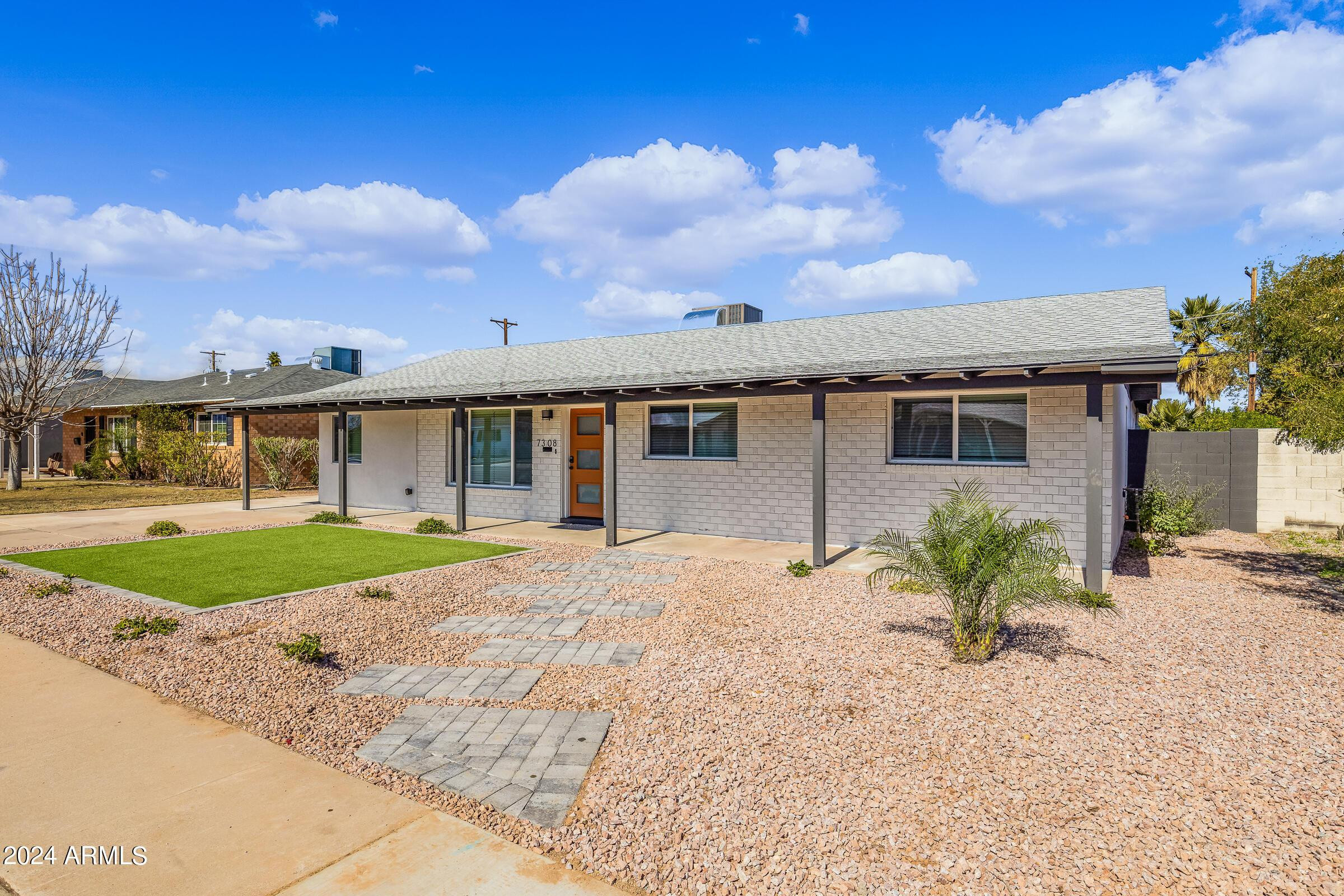 7308 East Granada Road Scottsdale, AZ 85257 - Photo 39 of 39 front view of a house with a yard