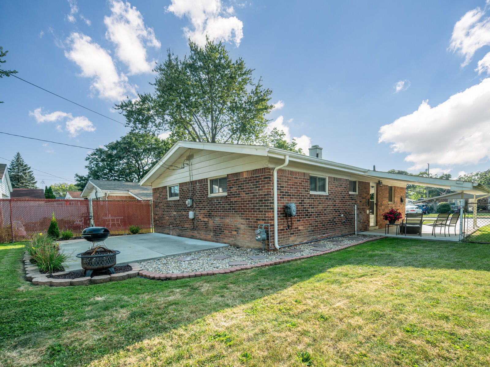 8951 Rackham Street Taylor, MI 48180 - Photo 21 of 29 Nice yard with concrete patio