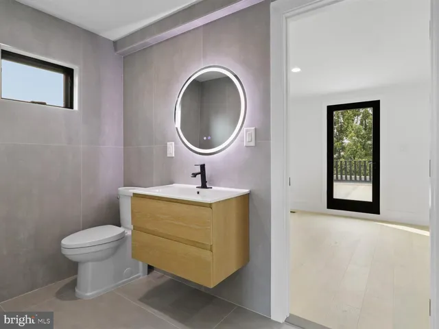 a view of gallery with stairs