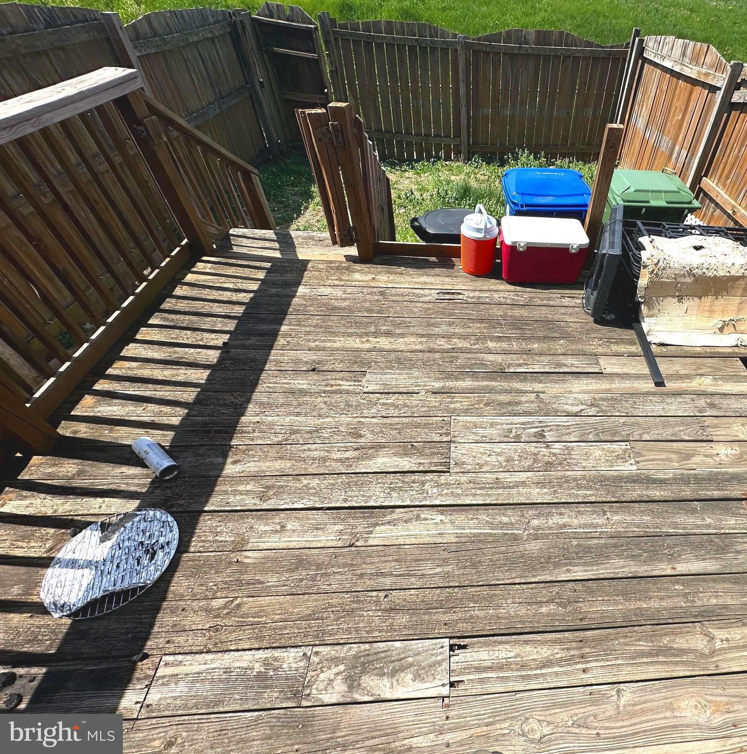 3426 Round Road Baltimore, MD 21225 - Photo 13 of 38 Needs a new Deck