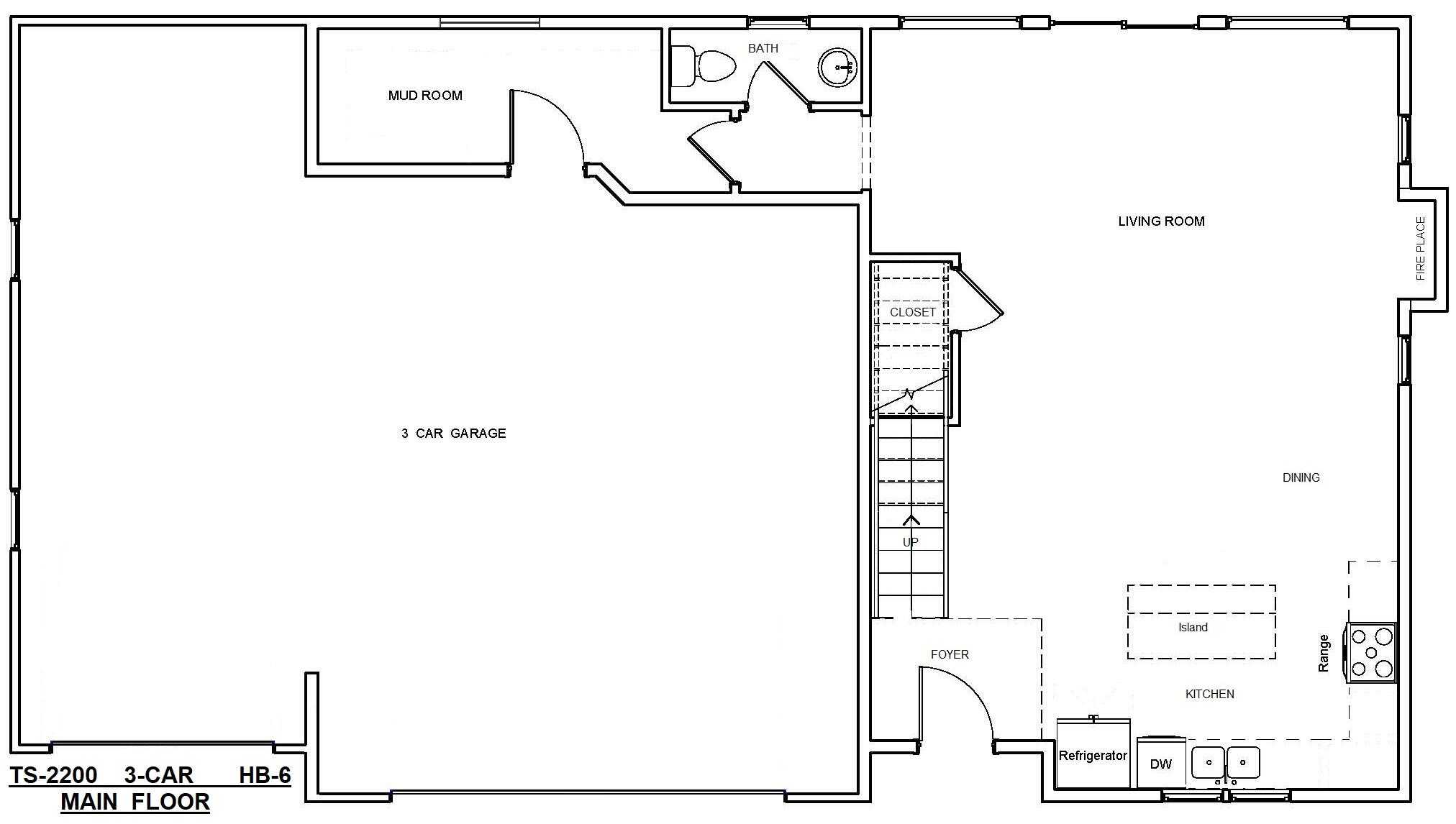 2161 Excalibur Way, Unit HB6) Sheridan, WY 82801 - Photo 26 of 28 Main. Floor.TS-2200