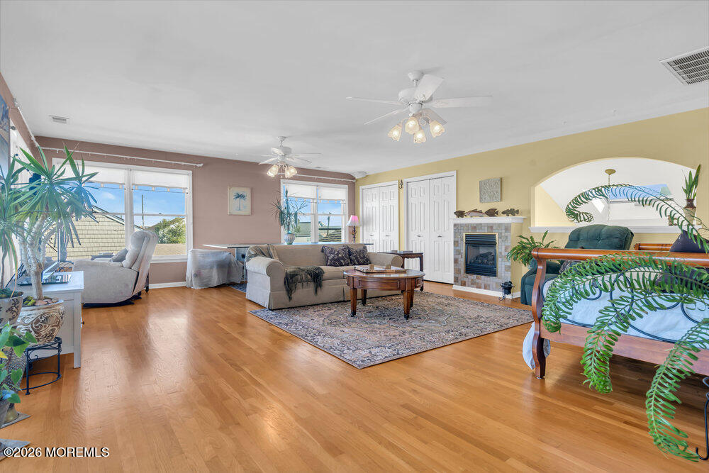 2111 Middle Avenue Point Pleasant, NJ 08742 - Photo 10 of 51 a living room with furniture and a fireplace