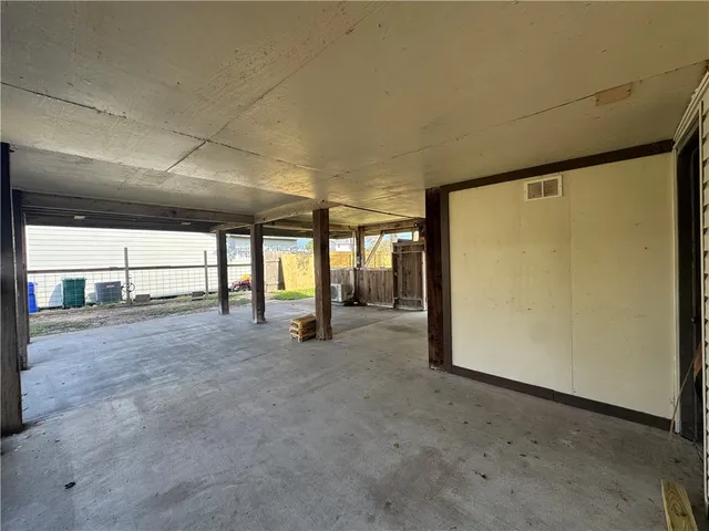 a view of a house with gym equipment