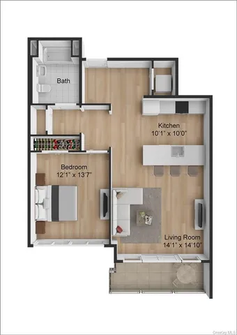 $2,990 | 10 Lyon Place, Unit 2L, White Plains, NY 10601