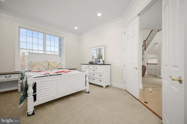 a view of a balcony with wooden floor