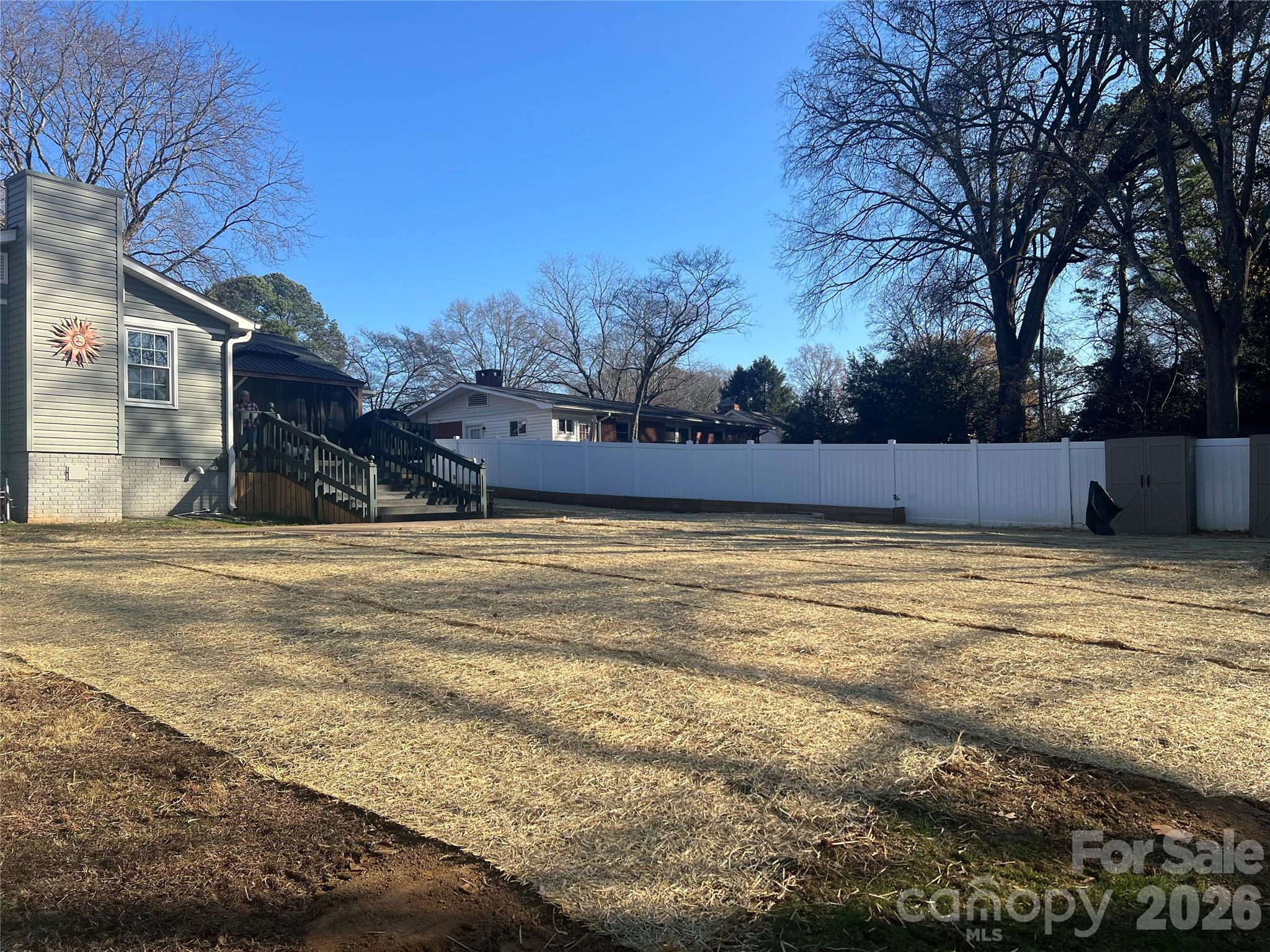 850 Burnley Road Charlotte, NC 28210 - Photo 31 of 38 a view of pool and trees in the background
