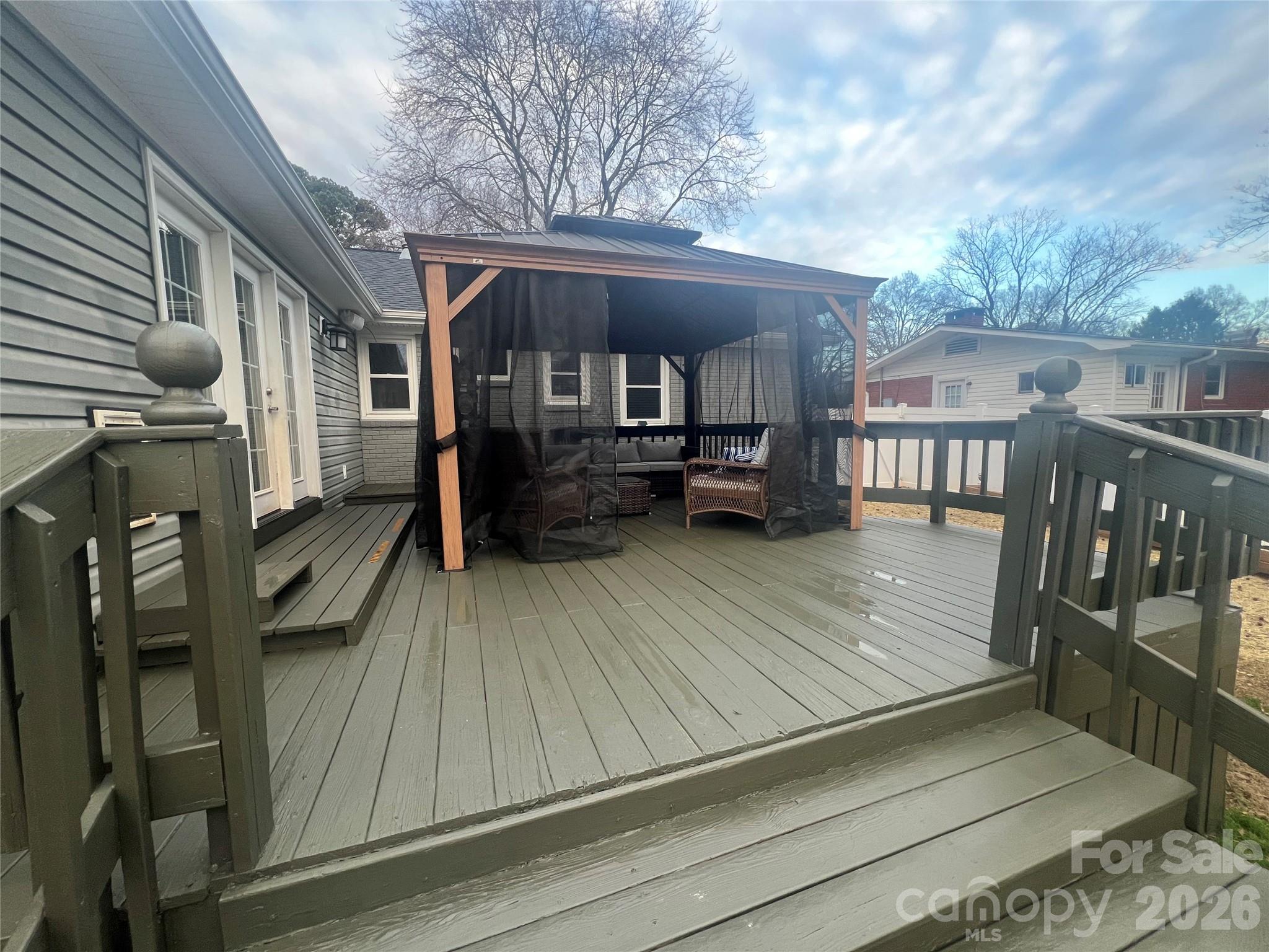 850 Burnley Road Charlotte, NC 28210 - Photo 38 of 38 a view of a house with backyard and sitting area