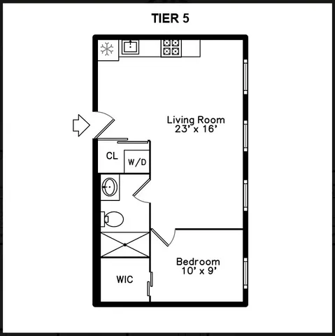 $2,350 | 2718 North Hampden Court, Unit 412, Chicago, IL 60614