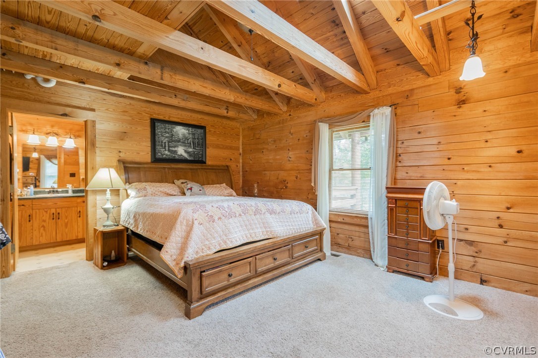 17000 Jolly Road Disputanta, VA 23842 - Photo 23 of 50 Carpeting, Ceiling Fan, and Skylight