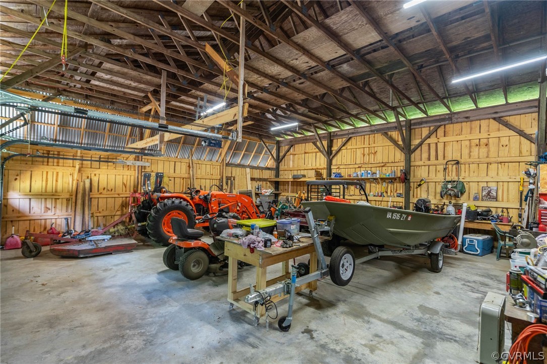 17000 Jolly Road Disputanta, VA 23842 - Photo 42 of 50 Huge Space in 3 Bay Garage/Barn Building