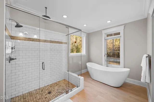 a view of a pool with a yard