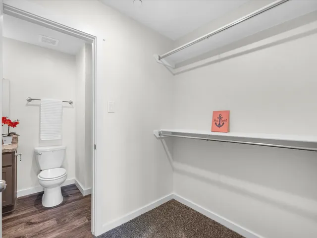 a view of bathroom with toilet