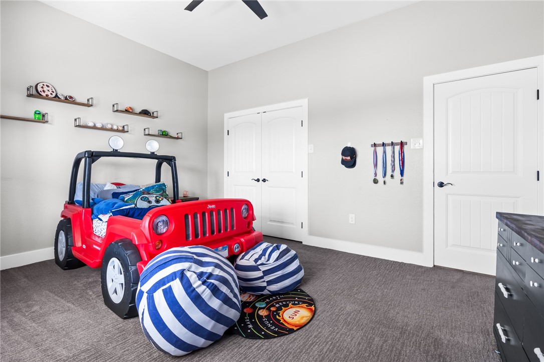 1589 Culpepper Lane China Spring, TX 76633 - Photo 17 of 48 a bedroom with a bed and a window