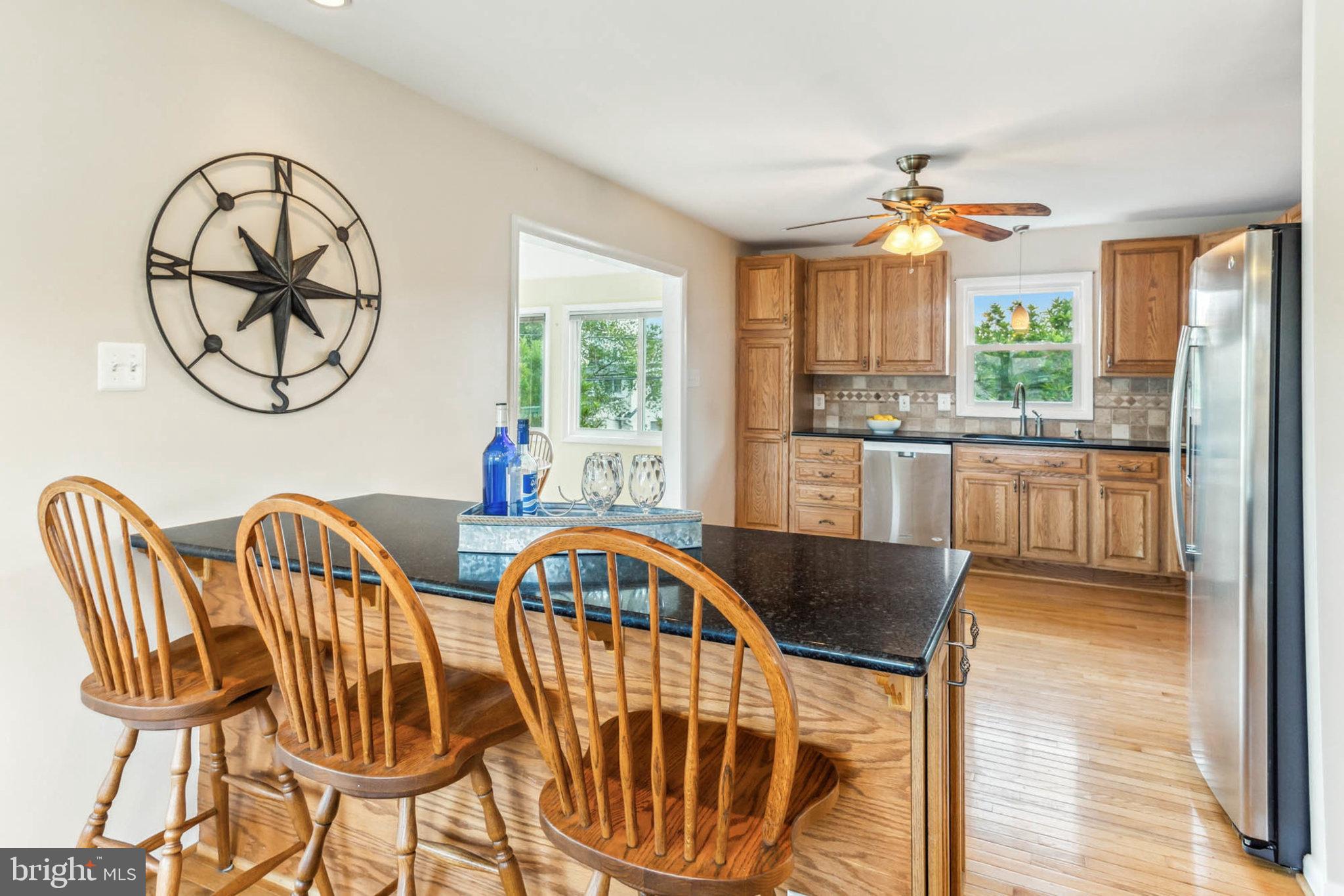 5117 Knoll Road Huntingtown, MD 20639 - Photo 18 of 46 Spacious Kitchen with Granite Counters and SS Appl