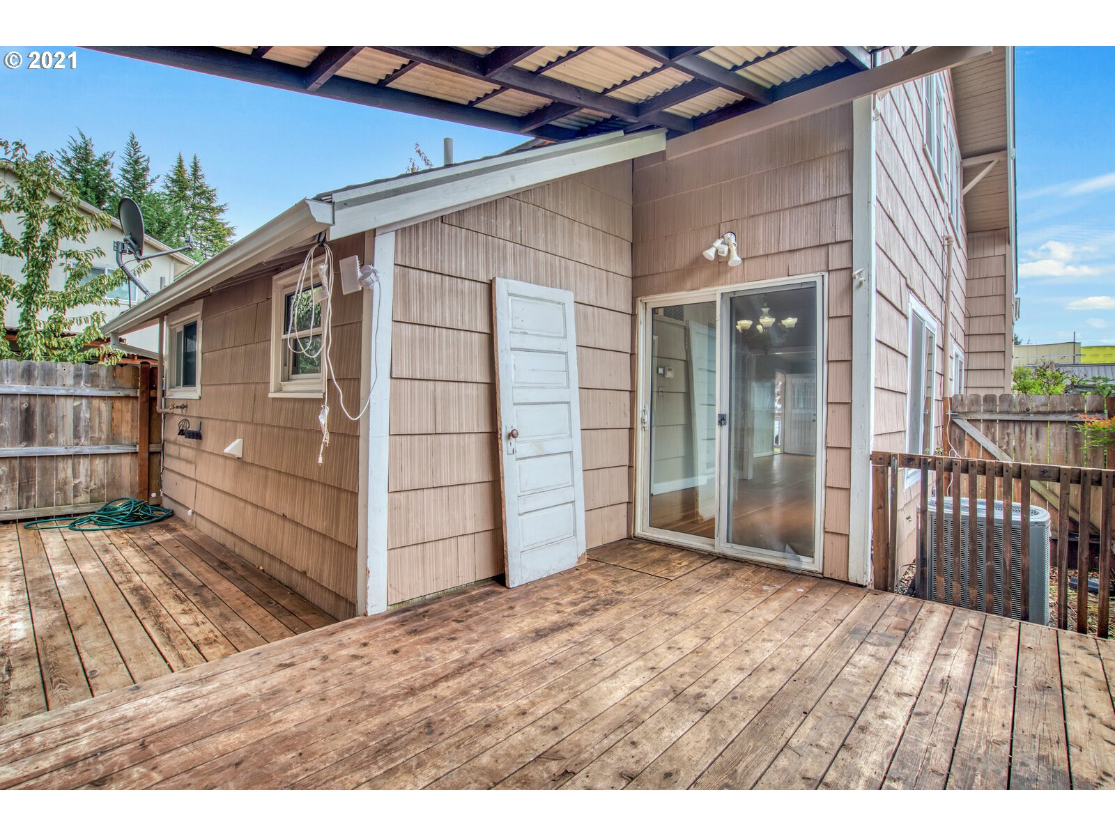 1215 2nd Street Northwest Salem, OR 97304 - Photo 26 of 32 a view of a house with a backyard
