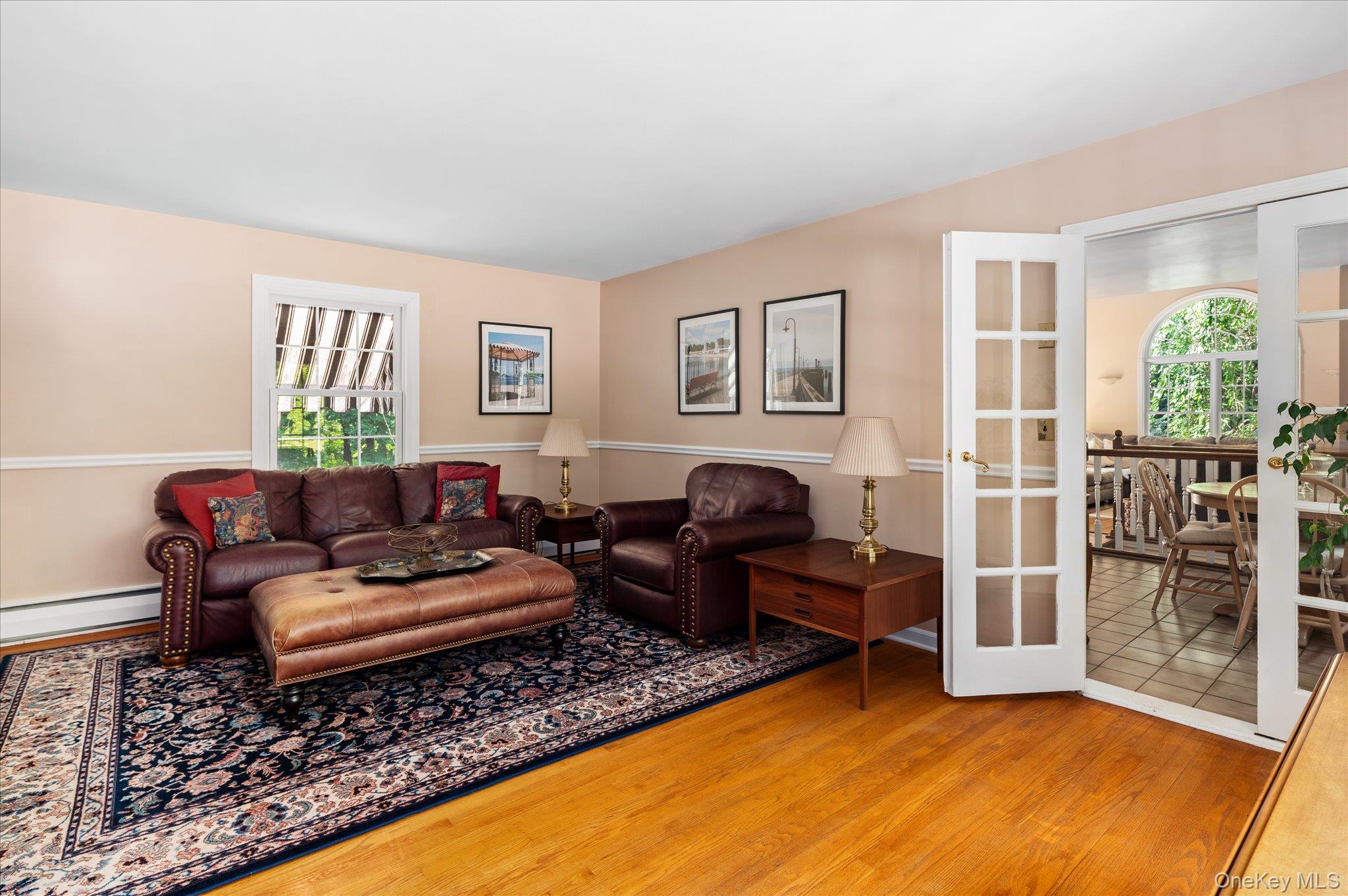 19 Young Road Katonah, NY 10536 - Photo 4 of 32 Living Room w/ view into Kitchen