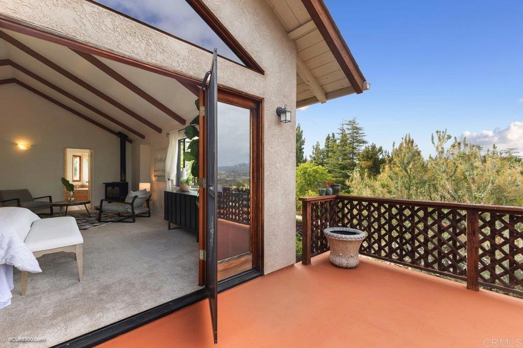 602 Sereno View Road Encinitas, CA 92024 - Photo 14 of 56 a view of a porch with furniture