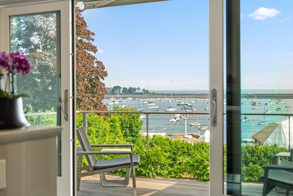 5 Redstone Lane Marblehead, MA 01945 - Photo 1 of 37 a view of a lake from a window