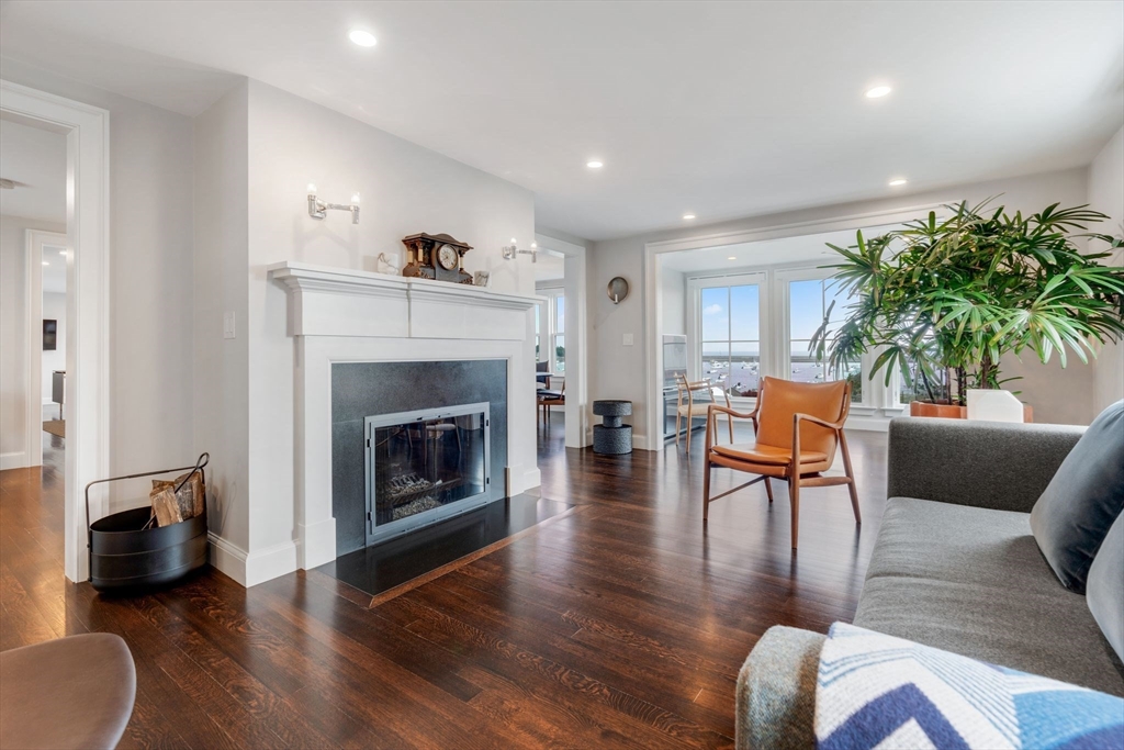 5 Redstone Lane Marblehead, MA 01945 - Photo 17 of 37 a living room with furniture and a fireplace