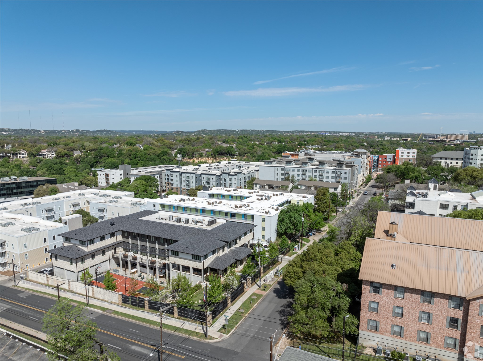 2408 Leon Street, Unit 106 Austin, TX 78705 - Photo 5 of 6 a view of a city