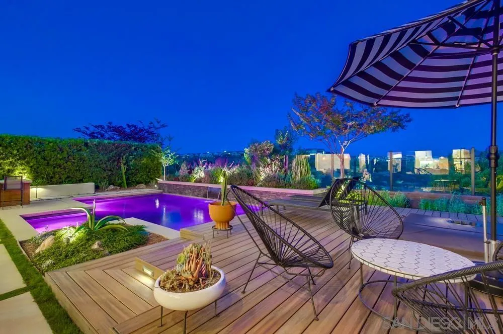 15497 Tanner Ridge Road San Diego, CA 92127 - Photo 16 of 48 a view of swimming pool with seating space
