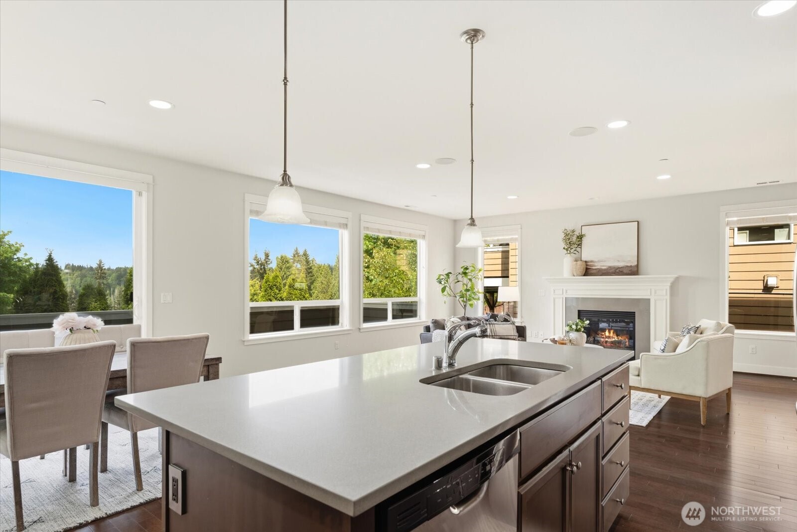 12102 Northeast 174th Street, Unit 1 Bothell, WA 98011 - Photo 10 of 40 a very nice looking dining room with a large window