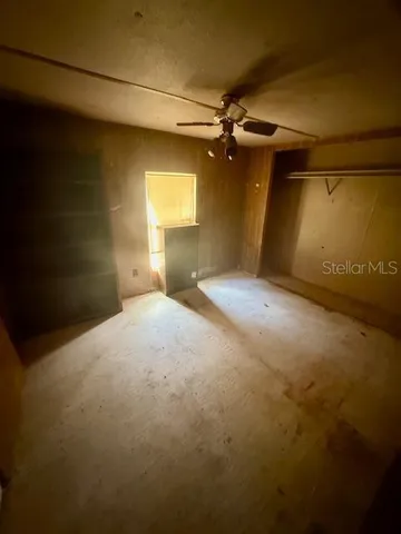 a view of empty room