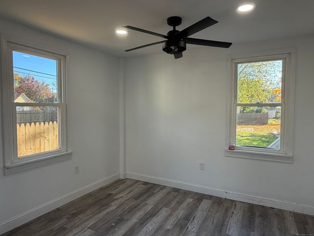 en empty room with window