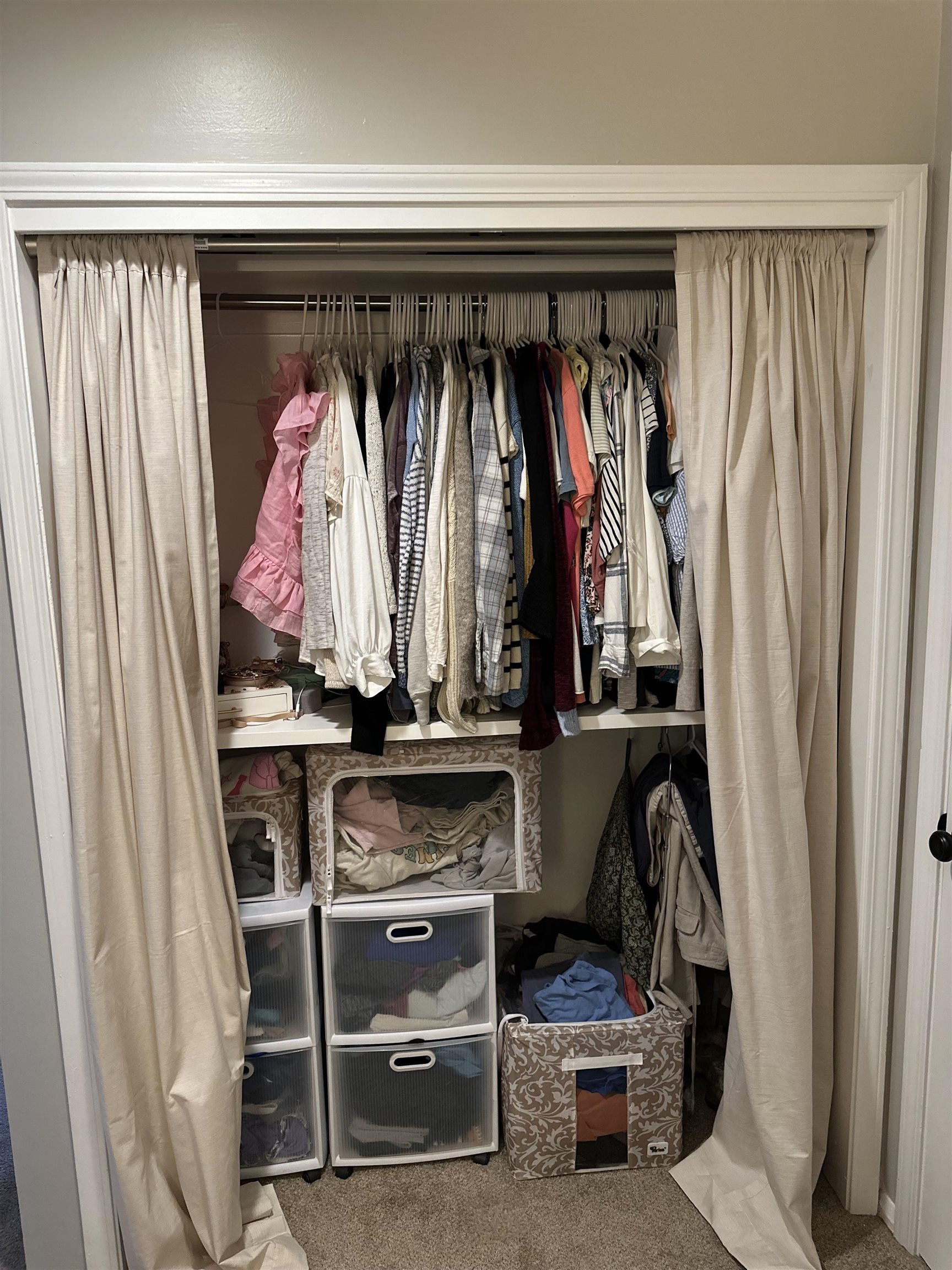 3081 Rising Sun Road, Unit 46 Lakeland, TN 38002 - Photo 20 of 30 a view of walk in closet with clothes and shoes