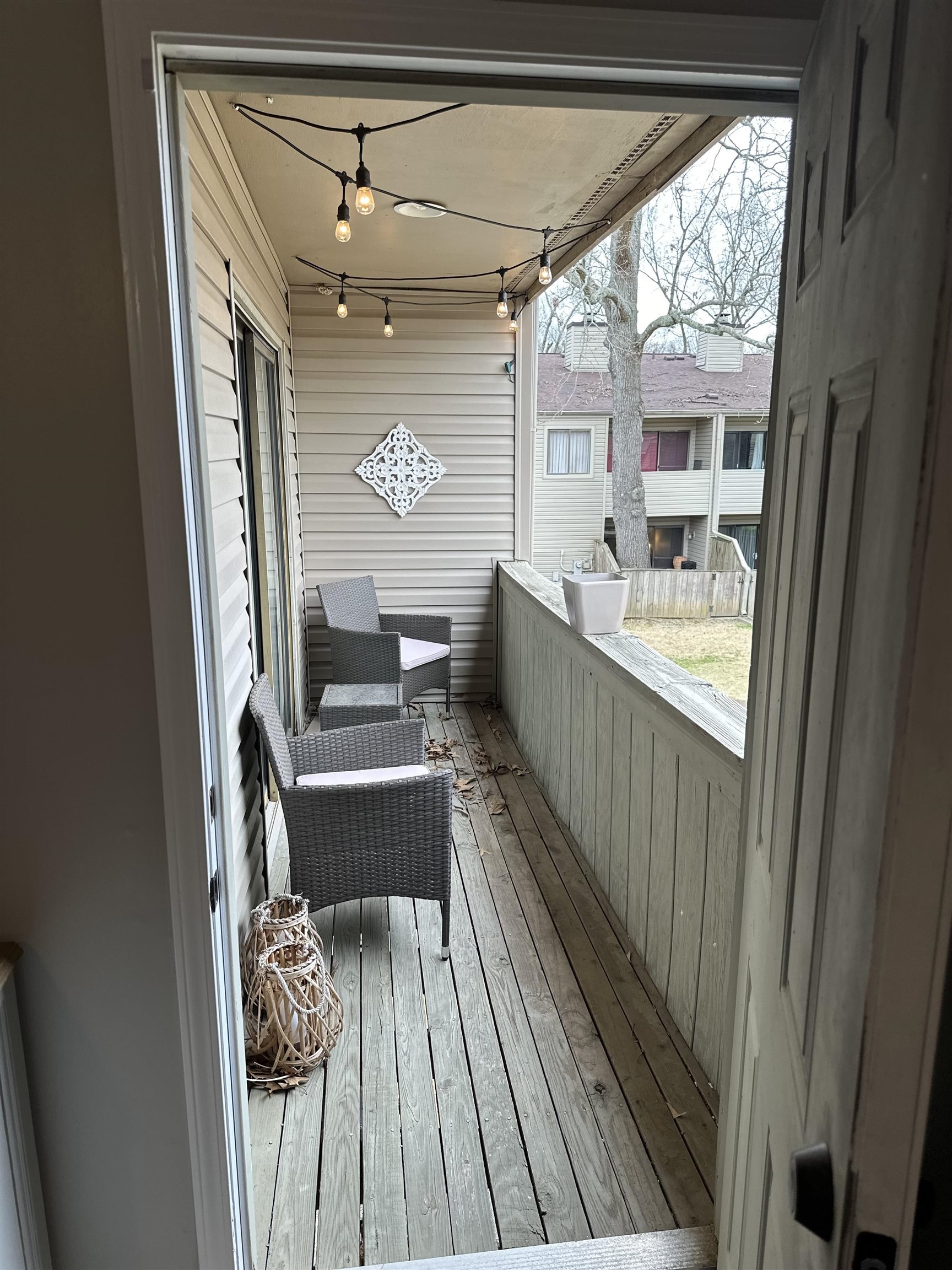 3081 Rising Sun Road, Unit 46 Lakeland, TN 38002 - Photo 21 of 30 a view of a balcony with furniture