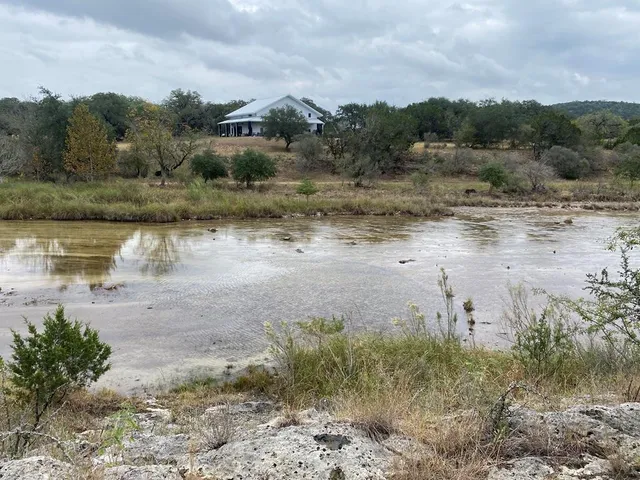 a view of a lake with mountain view