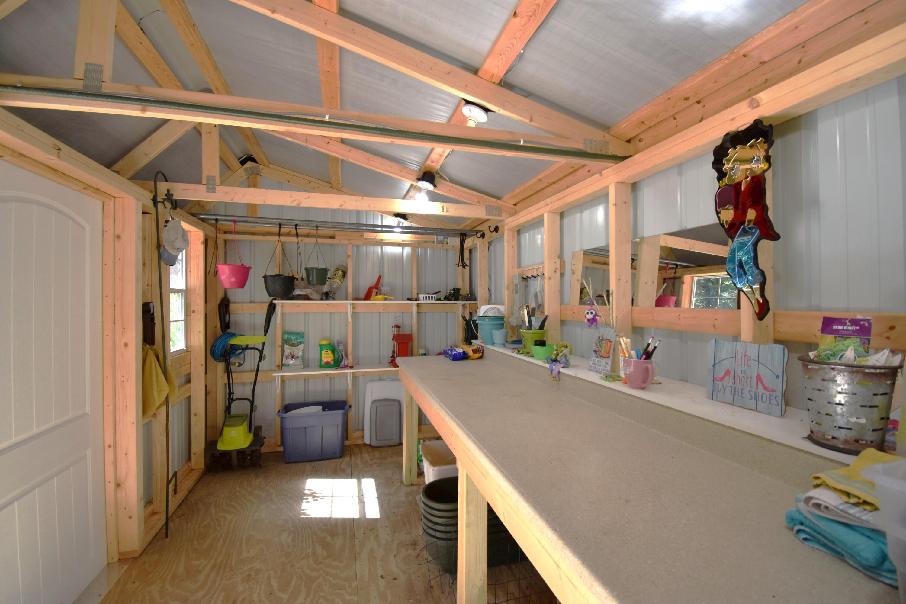 181 South Taylor Road Branch, MI 49402 - Photo 37 of 67 Shed Interior