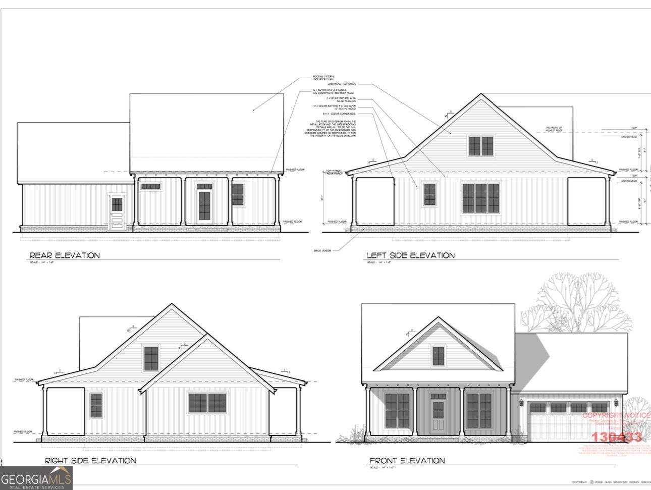 201 New Drive Claxton, GA 30417 - Photo 19 of 21 a view of a white house with large windows