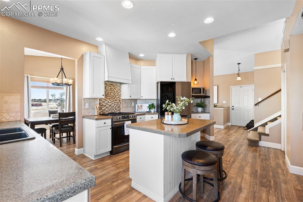 16145 Turftop Terrace Elbert, CO 80106 - Photo 13 of 42 Updated kitchen with stainless steel appliances, large pantry and island!