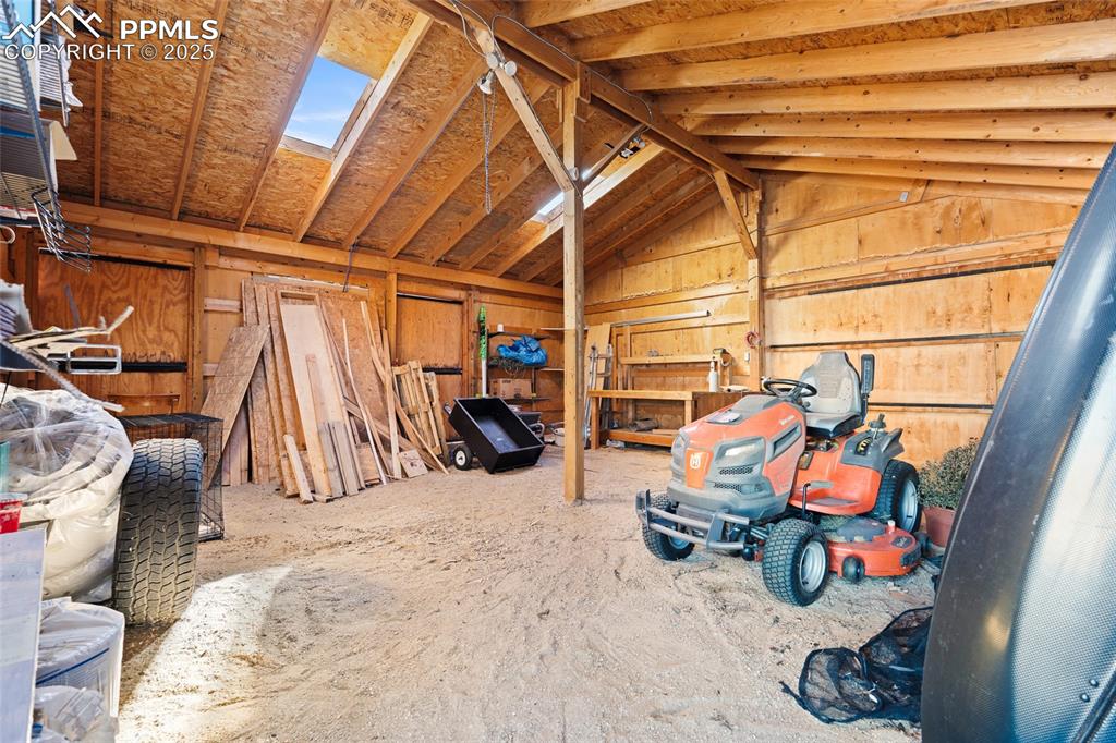 16145 Turftop Terrace Elbert, CO 80106 - Photo 38 of 42 Barn area to store equipment, workshop or build a stable!