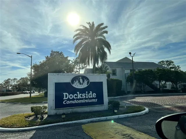 a view of outdoor space with sign board