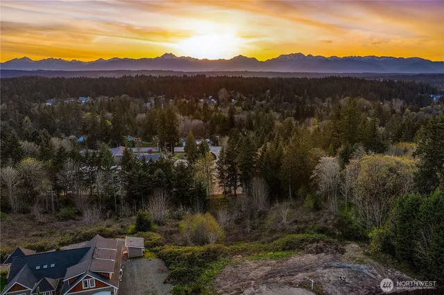 a view of a lake and a mountain