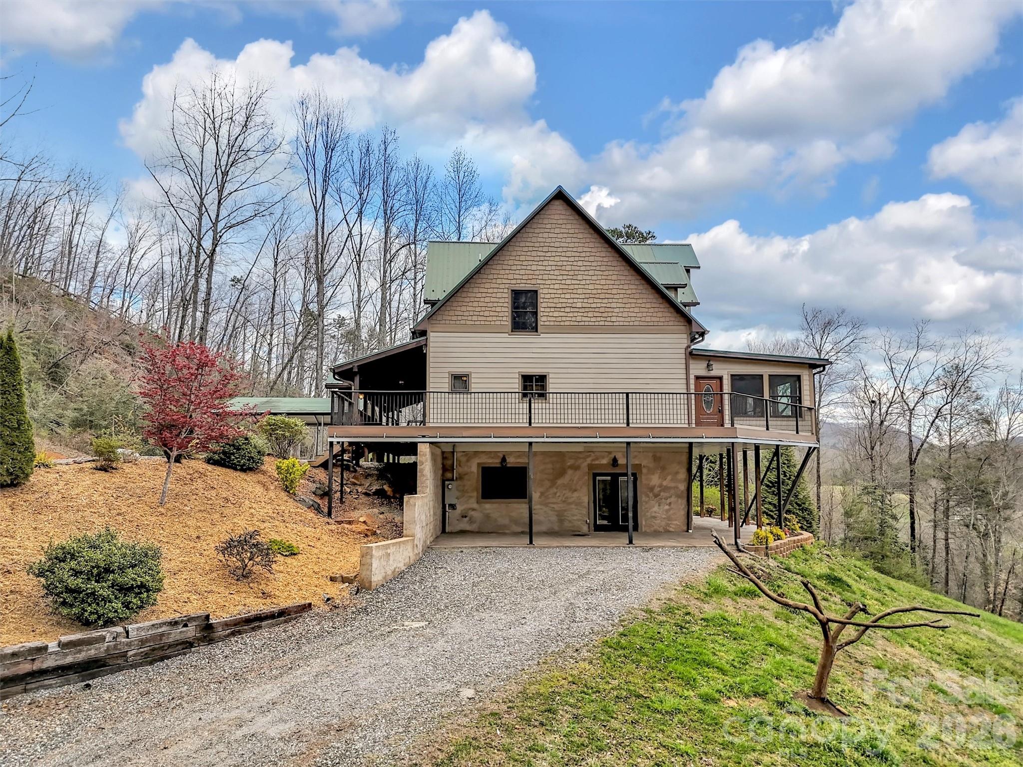 115 Fugitive Run Sylva, NC 28779 - Photo 37 of 47 a view of a house with a yard