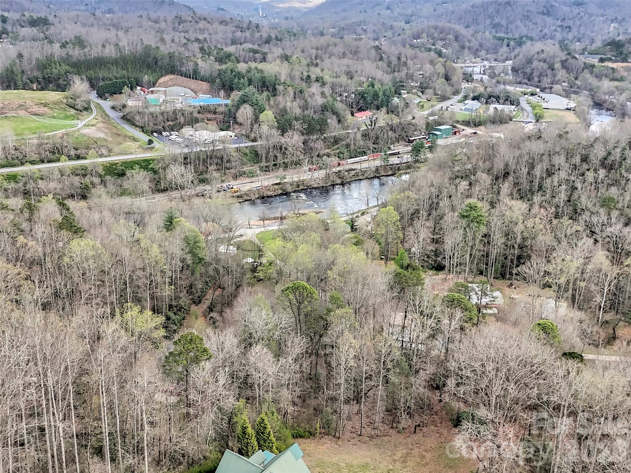 115 Fugitive Run Sylva, NC 28779 - Photo 46 of 47 a view of a dry yard with trees and houses