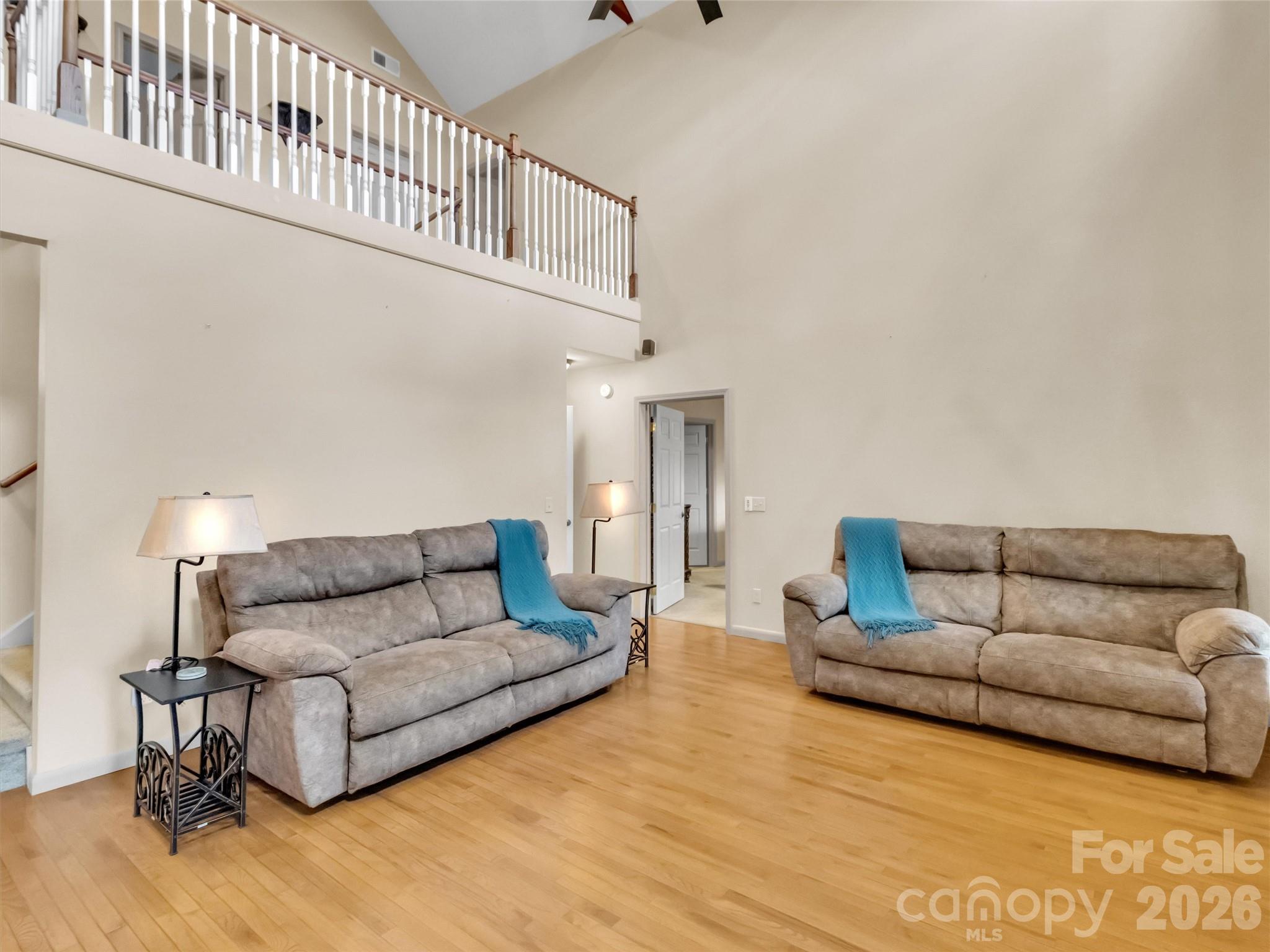 115 Fugitive Run Sylva, NC 28779 - Photo 10 of 47 a living room with furniture and a ceiling fan