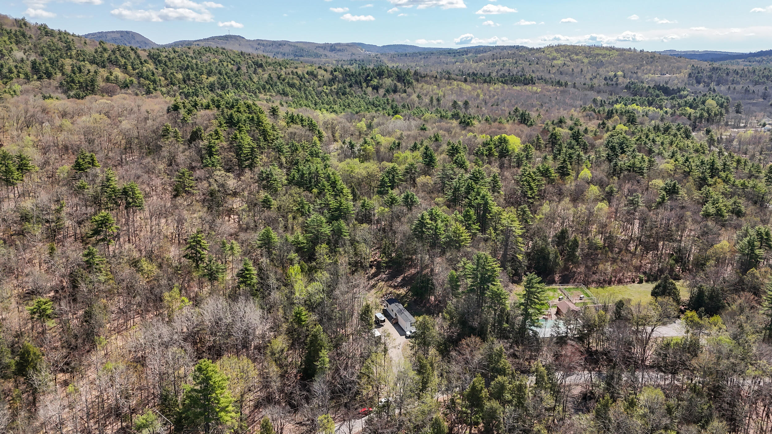 210 Joe Berry Road Cornish, ME 04020 - Photo 18 of 26 Aerial Shot of lot