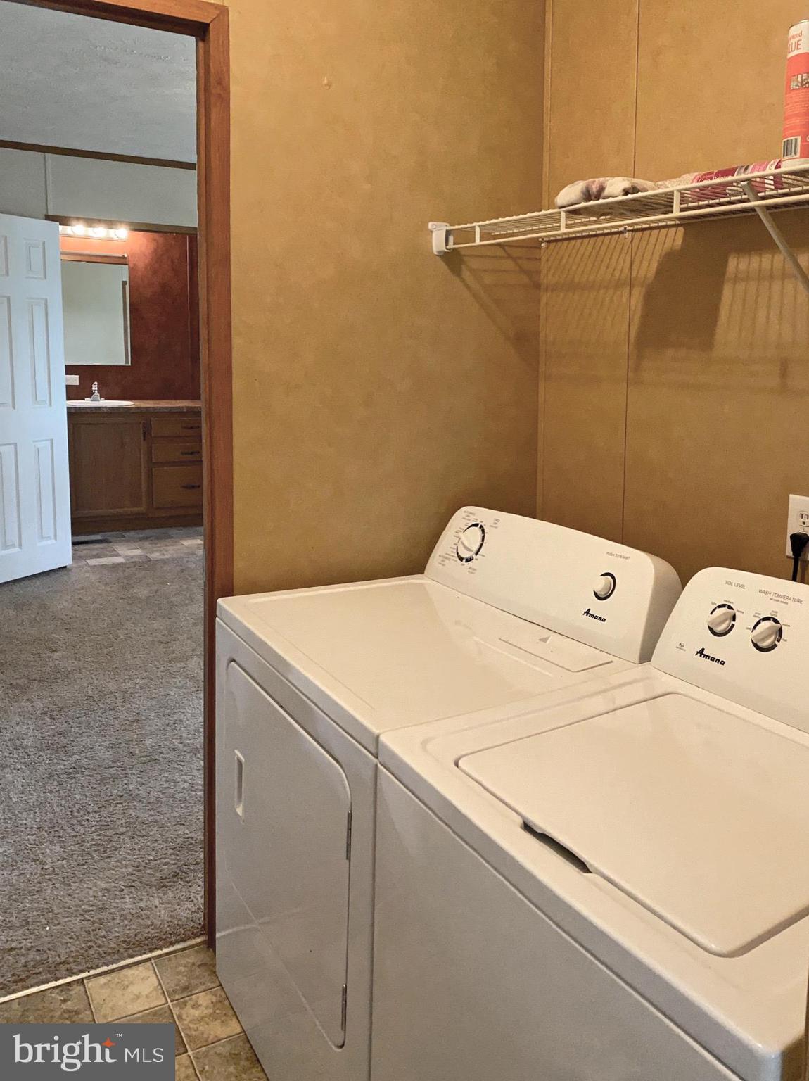 Hall Laundry Area