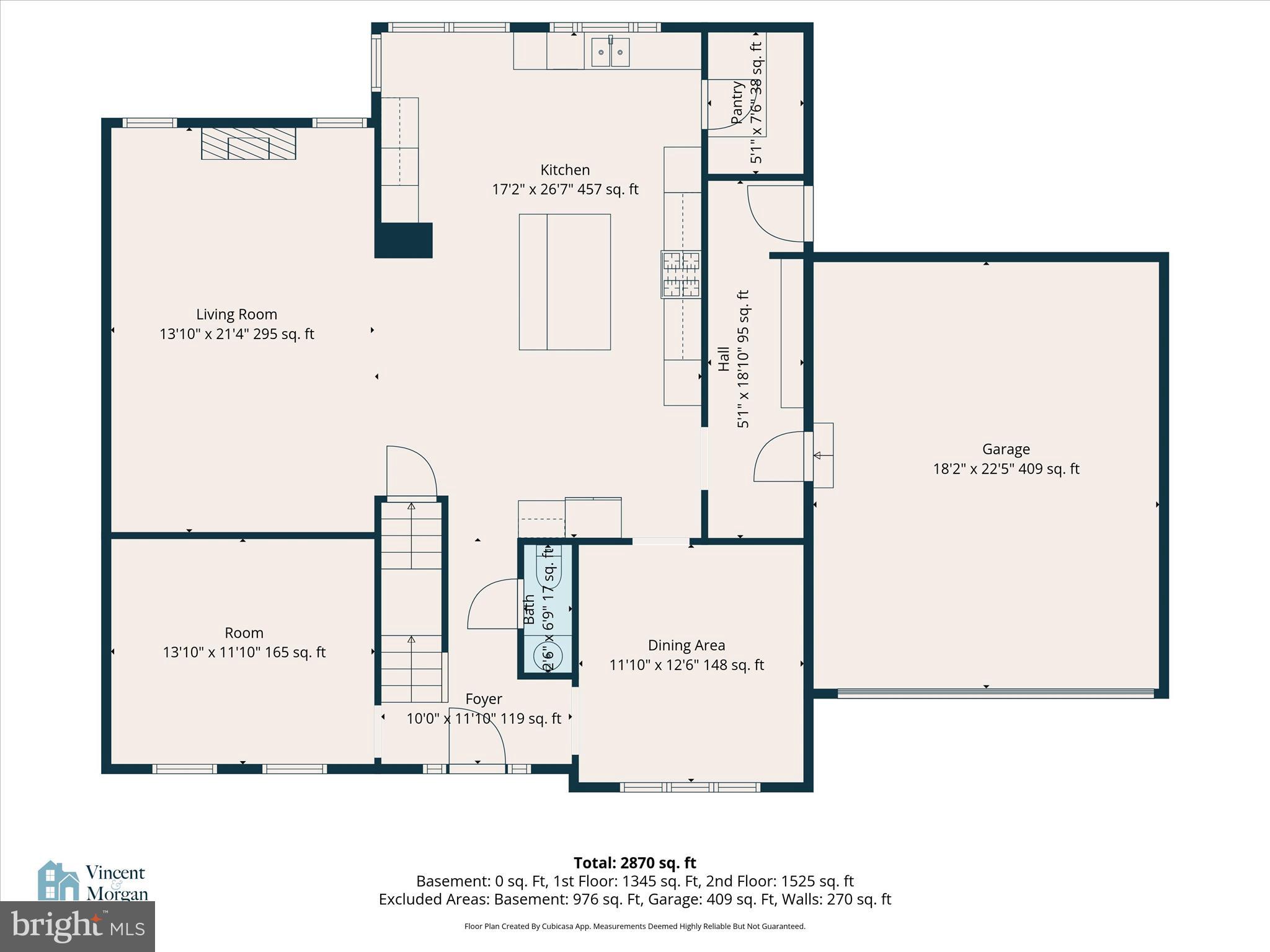 339 Bowyer Lane Lititz, PA 17543 - Photo 38 of 41 Floorplan 1st Floor