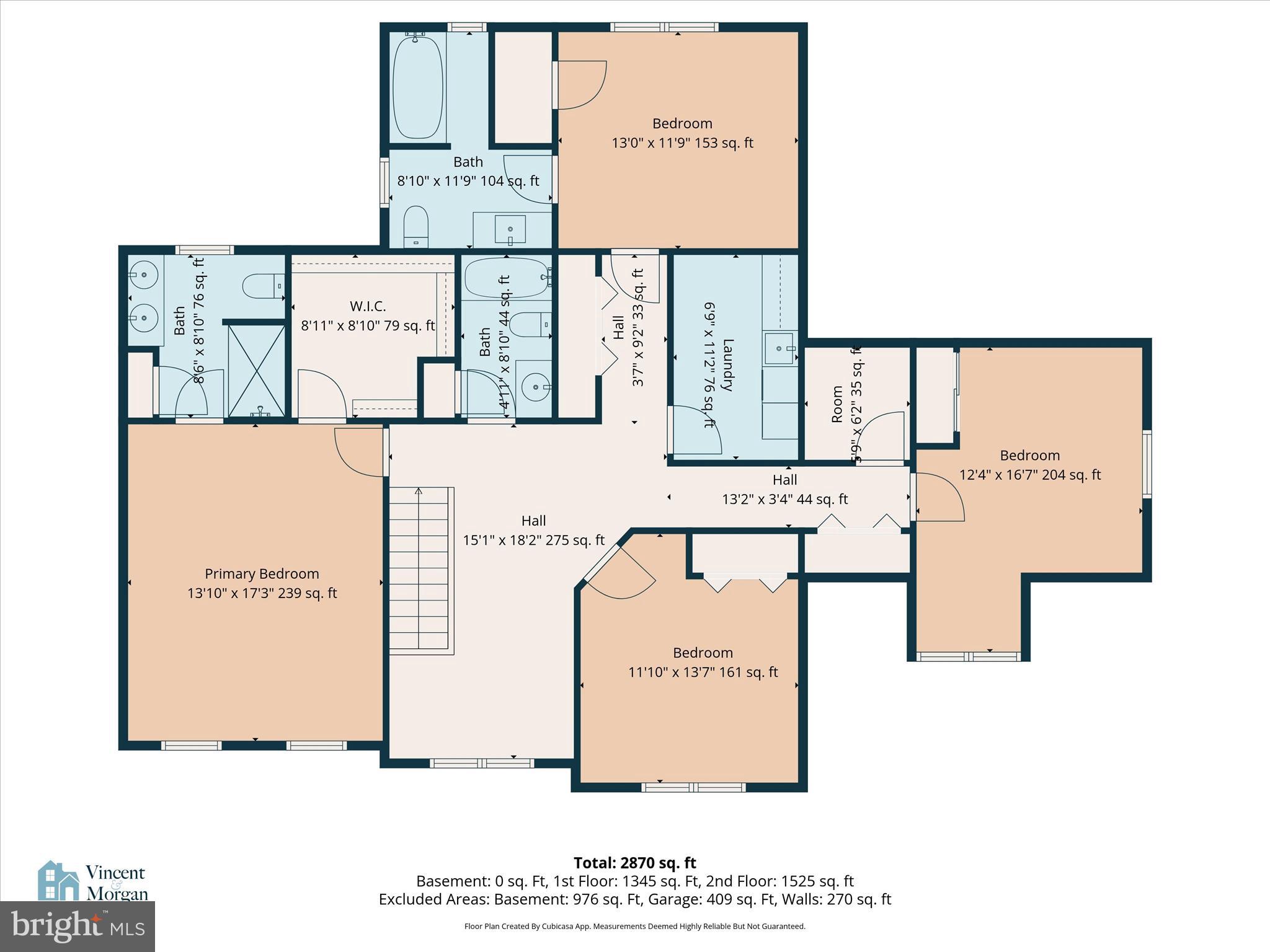 339 Bowyer Lane Lititz, PA 17543 - Photo 39 of 41 Floorplan-Second Floor
