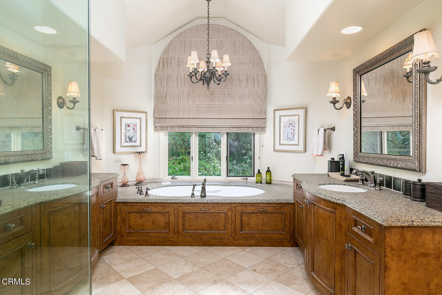 1429 Rutherford Drive Pasadena, CA 91103 - Photo 20 of 34 a large spacious bathroom with a sink and a large mirror