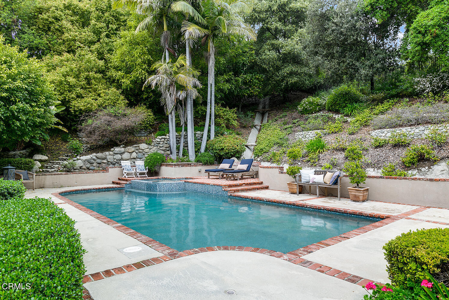 1429 Rutherford Drive Pasadena, CA 91103 - Photo 29 of 34 a view of a swimming pool with a patio