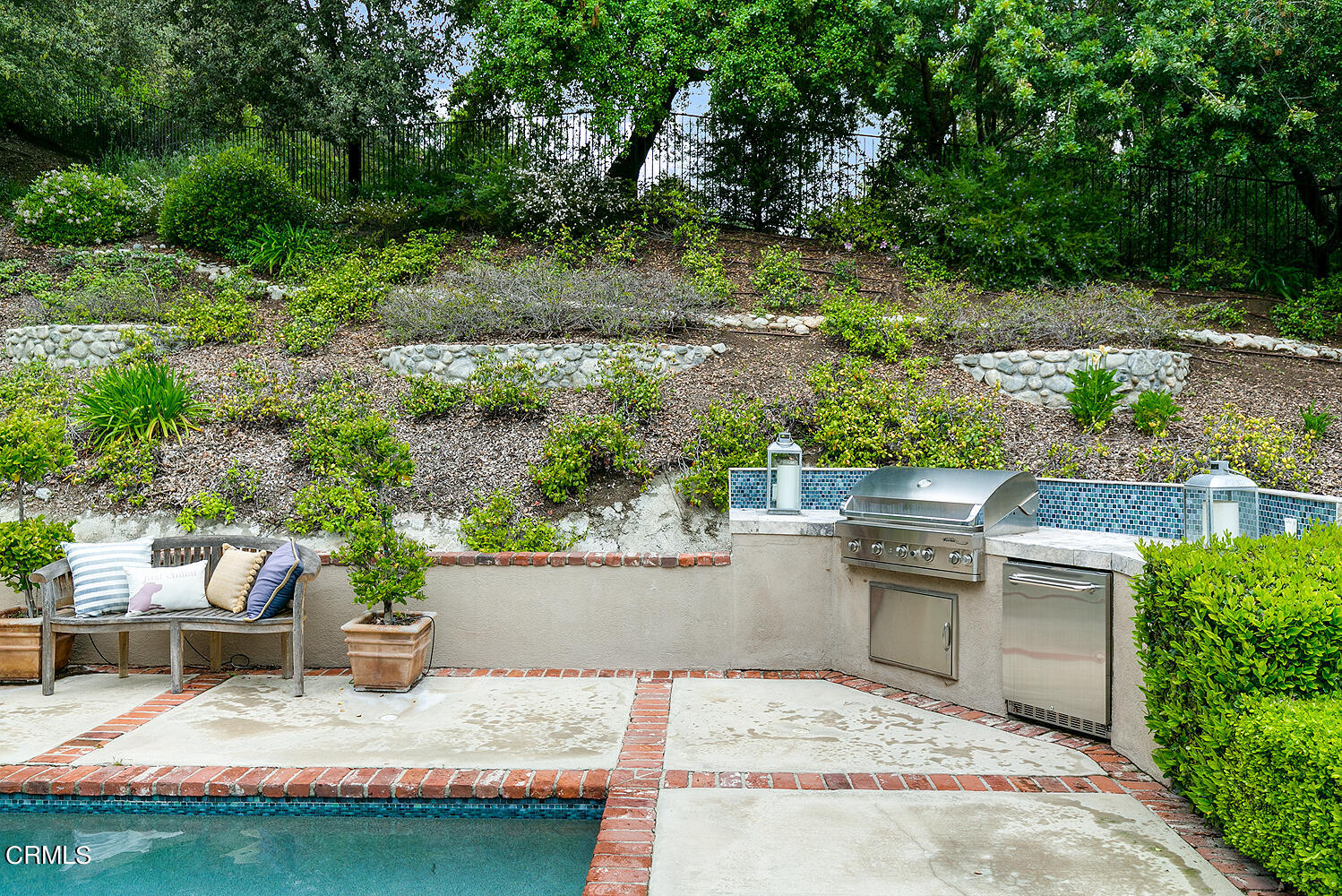 1429 Rutherford Drive Pasadena, CA 91103 - Photo 30 of 34 a view of a backyard with sitting area