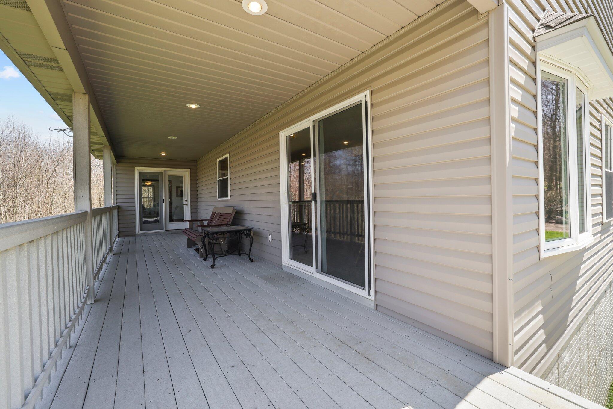 2163 Kerr Road Lucas, OH 44843 - Photo 23 of 64 Covered Deck