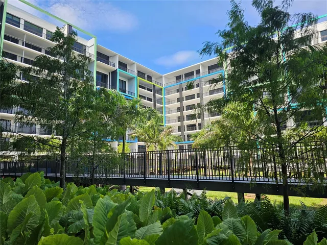 a balcony with a yard